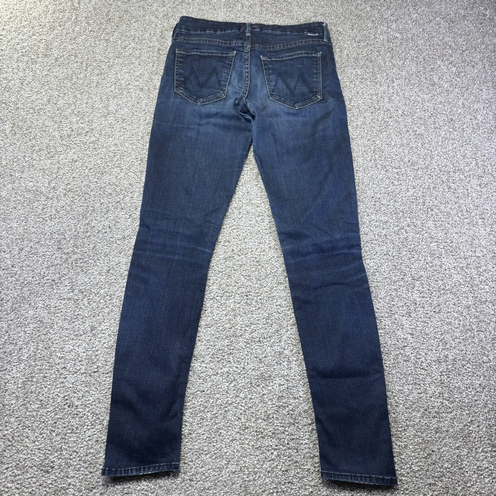 Mother The Looker Jeans Womens 26 Blue Medium Wash Mid Rise Skinny Stretch Denim